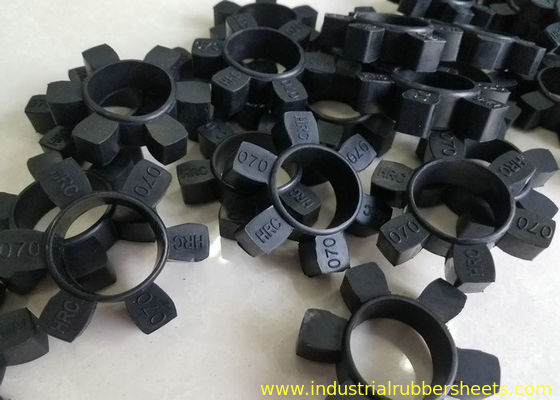 HRC Rubber Polyurethane Coupling Spider HRC70 HRC90 HRC110 Size with 1.4g/cm3 Density and Black Rubber or Polyurethane Material