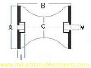 Industrial Grade Black TC-FF Rubber Shock Mounts and Shock Absorber for Anti-vibration in Health Care Equipment