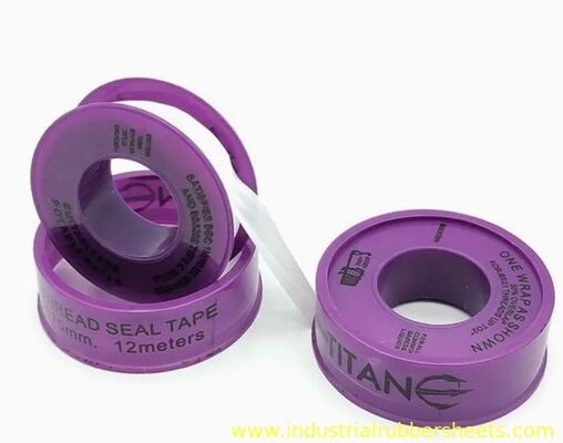 밀폐 PTFE 가스켓 테이프 흰색 팽창 강도 8Mpa 기계 밀폐 응용 프로그램에 적합