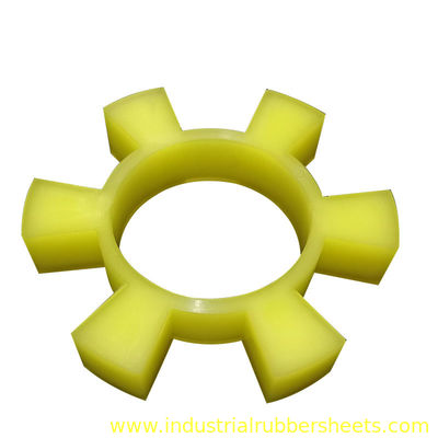 표준 크기의 90-98 쇼어 A 경도 및 12-50Mpa 인장 강도를 가진 T 타입 PU 커플링 스파이더