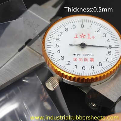 0.1-0.8mm 내열성 식품 등급 실리콘 고무 시트 (우수한 내노화성 포함)